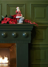 Santa Is Here Figurine